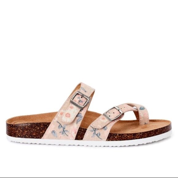 Floral Printed Sandals   - Picture 6 of 6